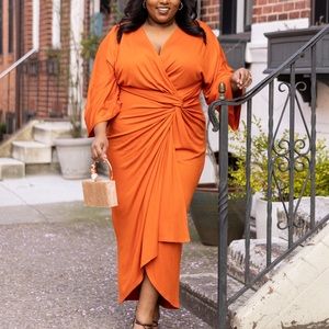 Plus Size Midi Dress - Eloquii